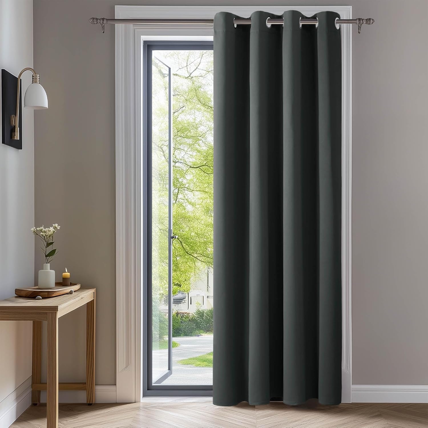 Eyelet Blackout Curtain 140 x 240cm — Thermal Insulated