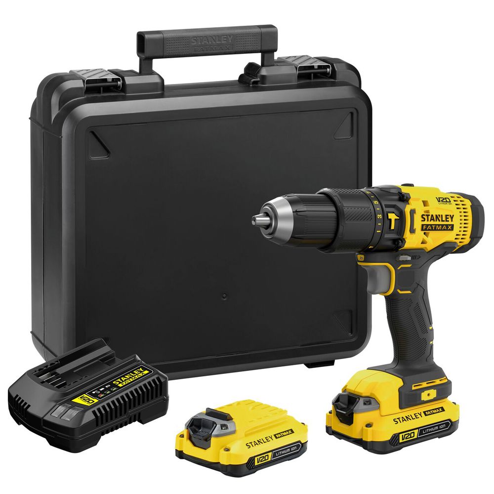 Stanley FatMax V20 Cordless Drill Kit