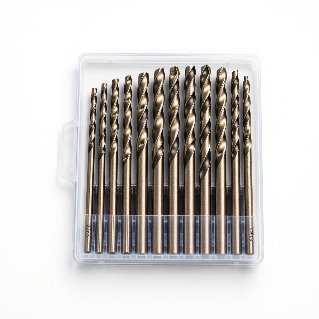 Titanium Drill Bit Set — 19 Piece